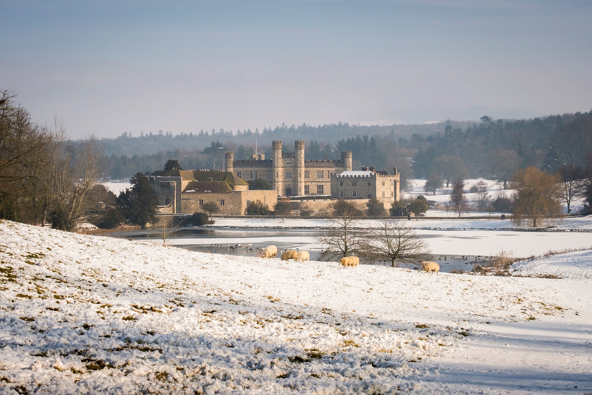Winter at Leeds Castle Leeds Castle
