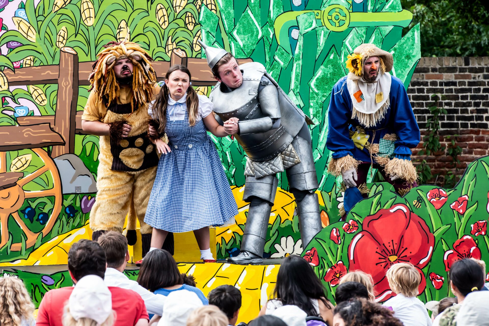 wizard of oz, colourful play