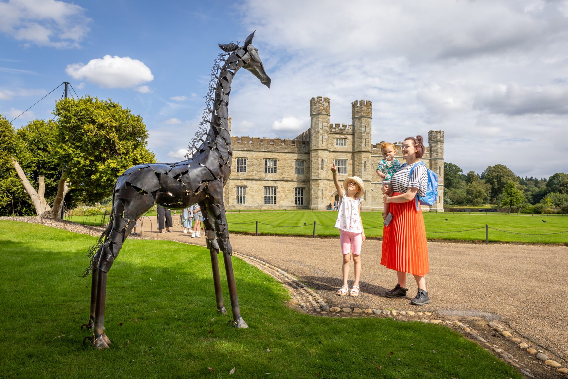 Sublime Sculpture Trail Safari at Leeds Castle in Kent